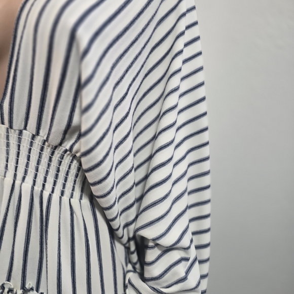 Misa Los Angeles Black and White Backless Dress - Picture 4 of 8